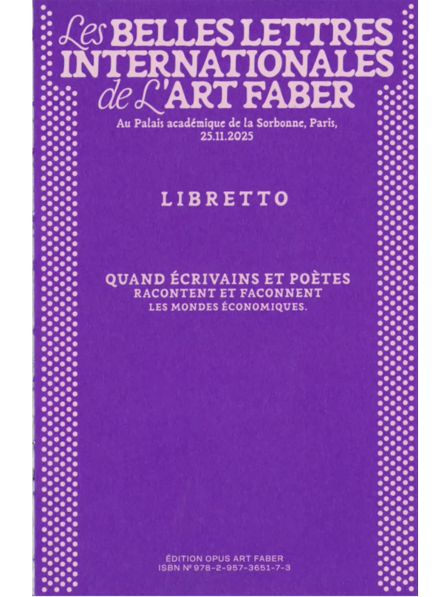 Les belles lettres internationales de l’Art faber
